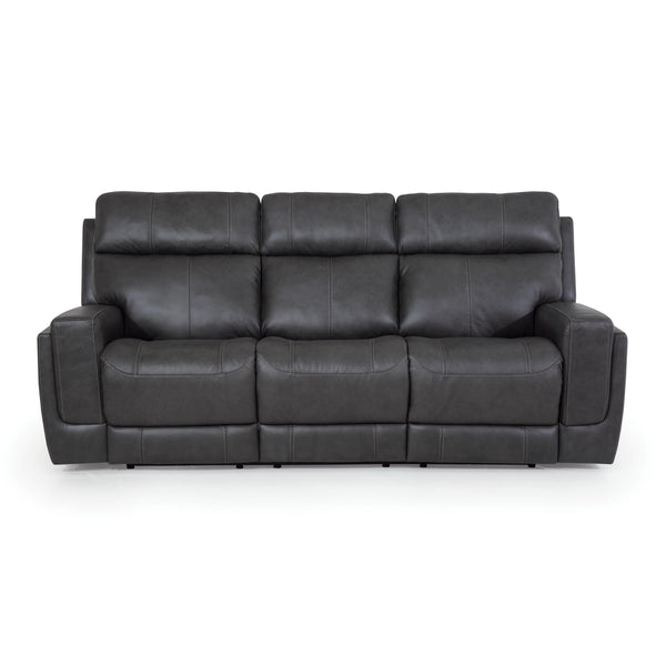 Palliser Hargrave Power Reclining Leather Sofa 41023-L6-GRADE100-GRAPHITE IMAGE 1