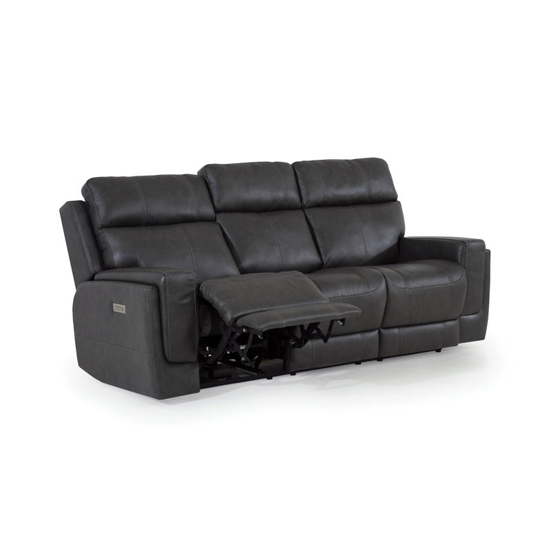 Palliser Hargrave Power Reclining Leather Sofa 41023-L6-GRADE100-GRAPHITE IMAGE 3