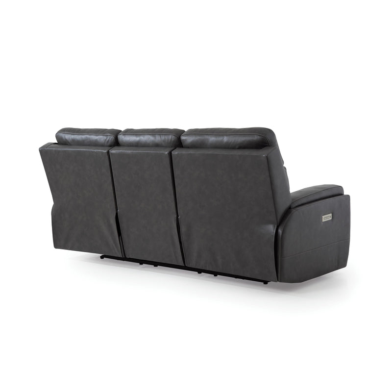 Palliser Hargrave Power Reclining Leather Sofa 41023-L6-GRADE100-GRAPHITE IMAGE 5