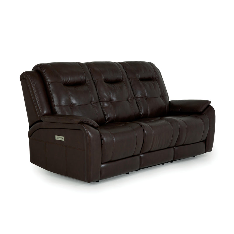 Palliser Valour Power Reclining Leather Sofa 41024-L6-GRADE100-WALNUT IMAGE 2