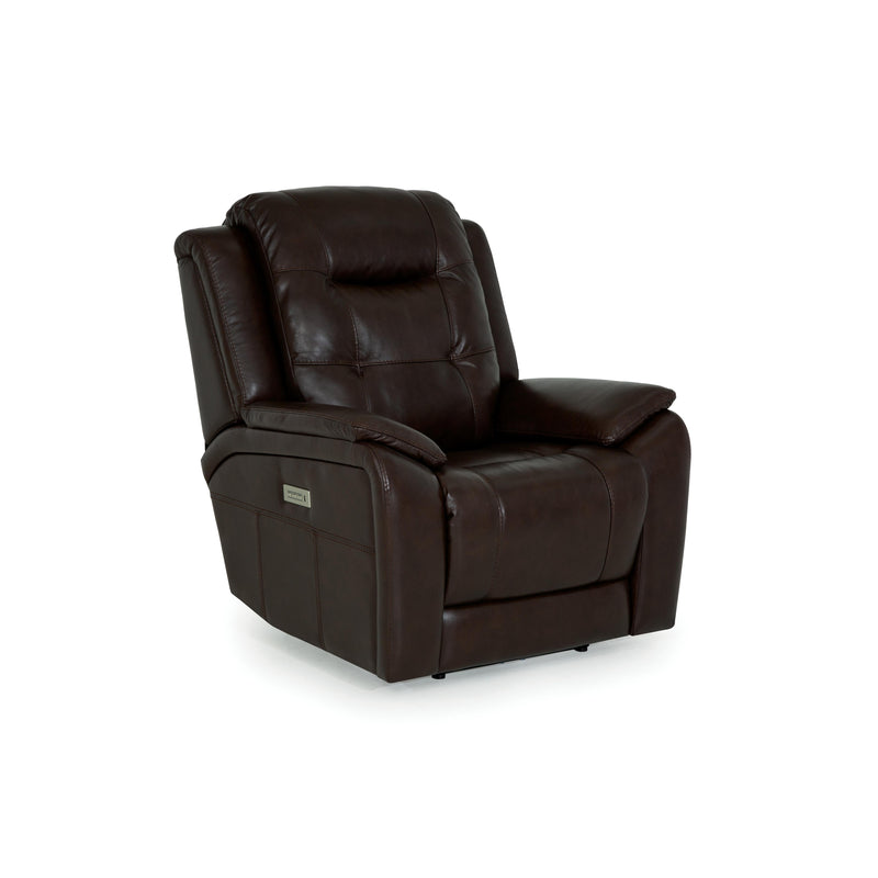 Palliser Valour Power Leather Recliner with Wall Recline 41024-L9-GRADE100-WALNUT IMAGE 2