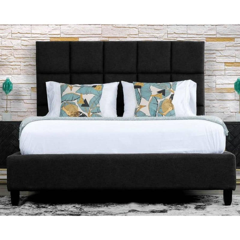 Primo International London King Upholstered Panel Bed B4001LNNI3HB6K/B4001LNNI3FS6K IMAGE 2