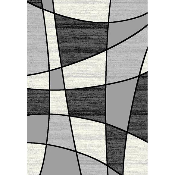 Persian Weavers Rugs Rectangle Davincii DAV-412 5'x7' Rug - Grey IMAGE 1