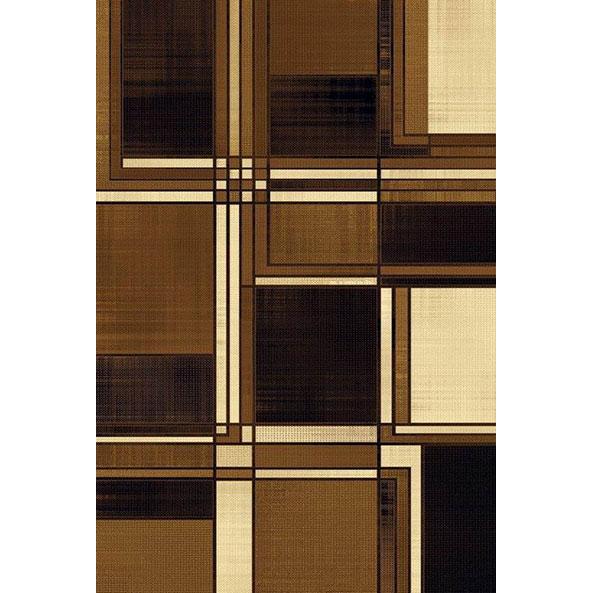 Persian Weavers Rugs Rectangle Davincii DAV-415 5'x7' Rug - Chocolate IMAGE 1