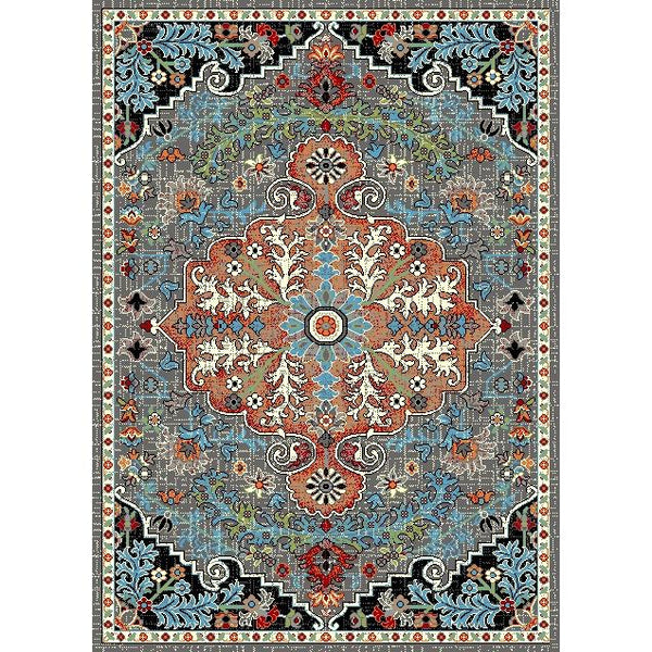 Persian Weavers Rugs Rectangle Ibiza IBZ-183 5'x7' Rug - Grey IMAGE 1