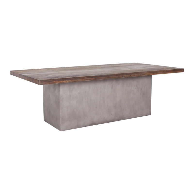 Moe's Home Collection Kaia Dining Table with Pedestal Base BQ-1030-25 IMAGE 2