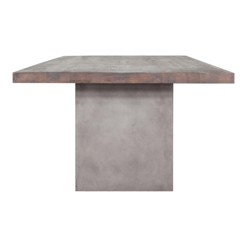 Moe's Home Collection Kaia Dining Table with Pedestal Base BQ-1030-25 IMAGE 3