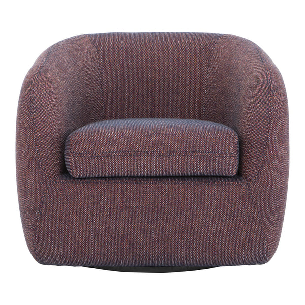 Moe's Home Collection Maurice Swivel Fabric Accent Chair JM-1003-12 IMAGE 1