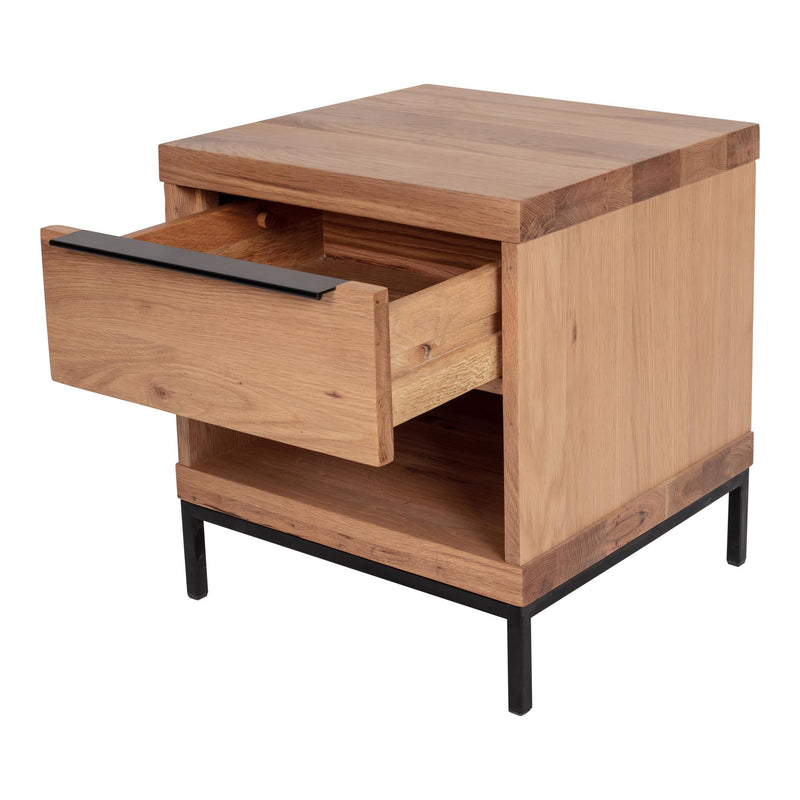 Moe's Home Collection Montego 1-Drawer Nightstand YC-1013-24 IMAGE 3