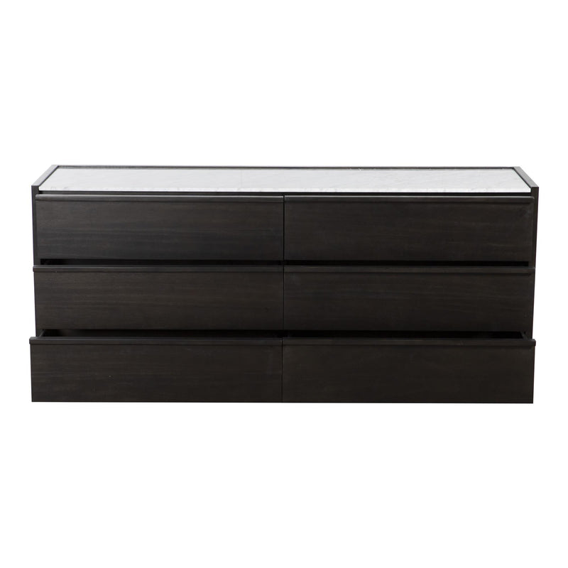 Moe's Home Collection Ashcroft 6-Drawer Dresser ZT-1029-25 IMAGE 2