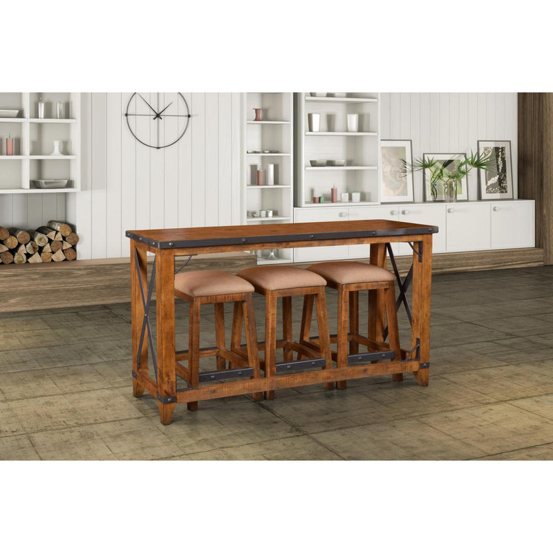 Horizon Home Furniture Urban Rustic Counter Height Stool H8376-024 IMAGE 5