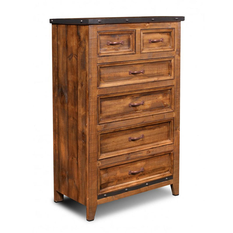 Horizon Home Furniture Urban Rustic 6-Drawer Chest H4365-330 IMAGE 1