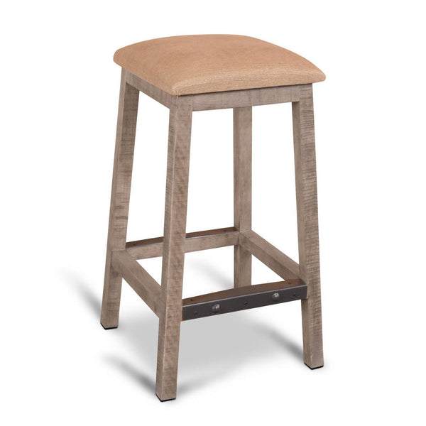 Horizon Home Furniture Urban Rustic Pub Height Stool H8376-030-GRY IMAGE 1