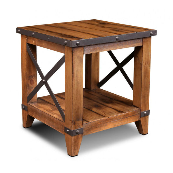 Horizon Home Furniture Urban Rustic End Table H1365-100 IMAGE 1