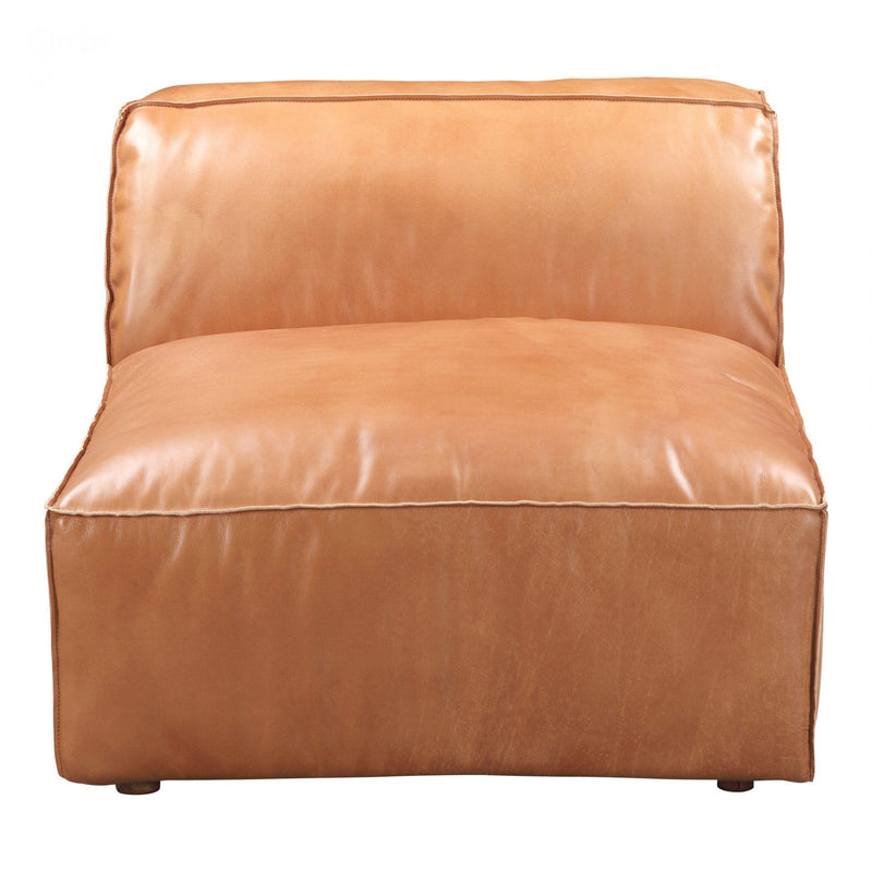 Moe's Home Collection Luxe Stationary Leather Chair QN-1019-40 IMAGE 5