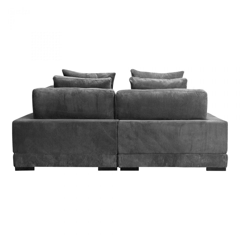 Moe's Home Collection Tumble Lounge Fabric 3 pc Sectional UB-1007-25/UB-1007-25/UB-1009-25 IMAGE 3