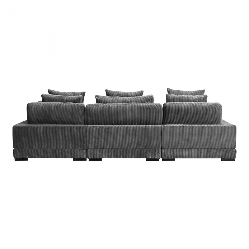 Moe's Home Collection Tumble Classic Fabric 5 pc Sectional UB-1007-25/UB-1008-25/UB-1007-25/UB-1008-25/UB-1007-25 IMAGE 3