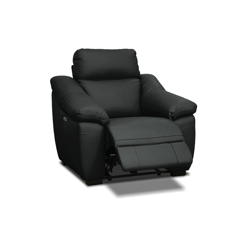 Primo International Seth Power Leather Match Recliner U882111203MPRR IMAGE 1