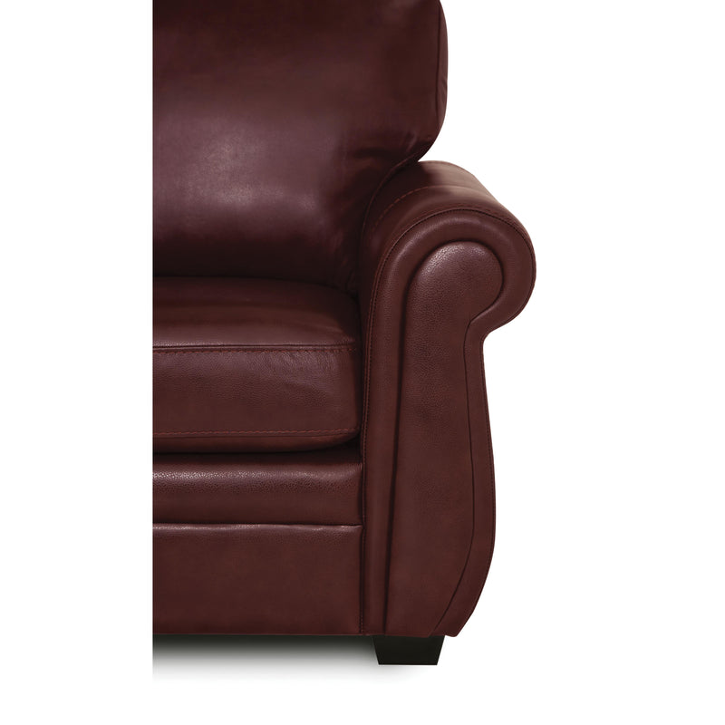 Palliser Borrego Stationary Leather Loveseat 77890-03-GRADE100-GARNET IMAGE 6