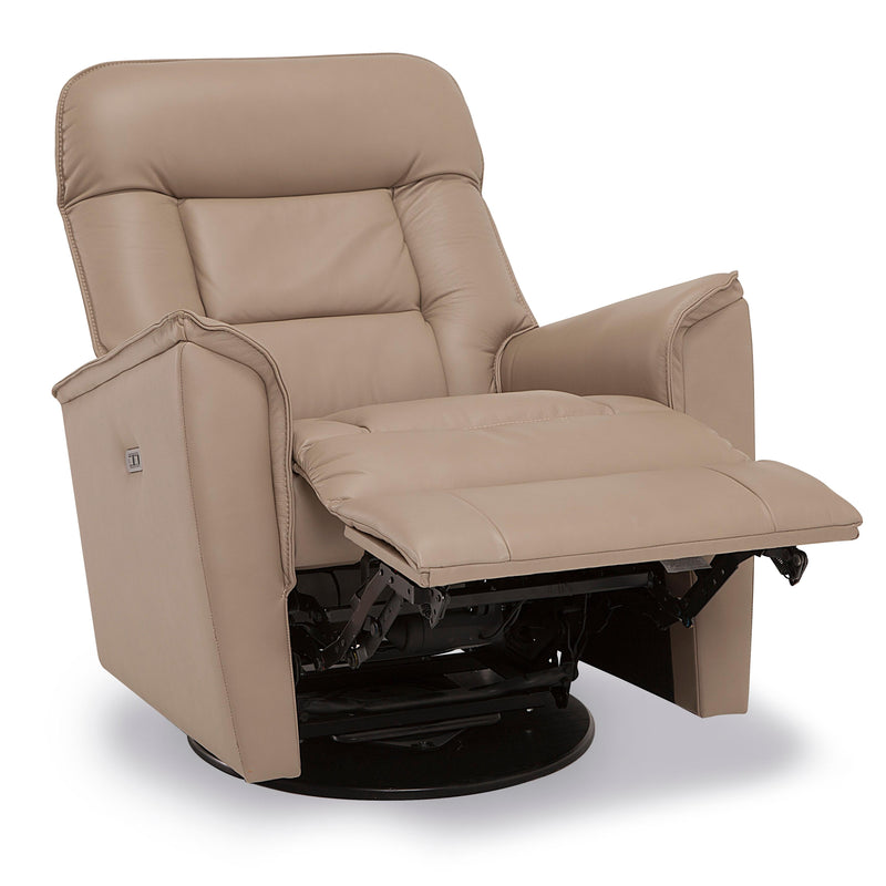 Palliser Dover Power Swivel Glider Leather Match Recliner 42219-38-SOLANA-TRAIL-MATCH IMAGE 4