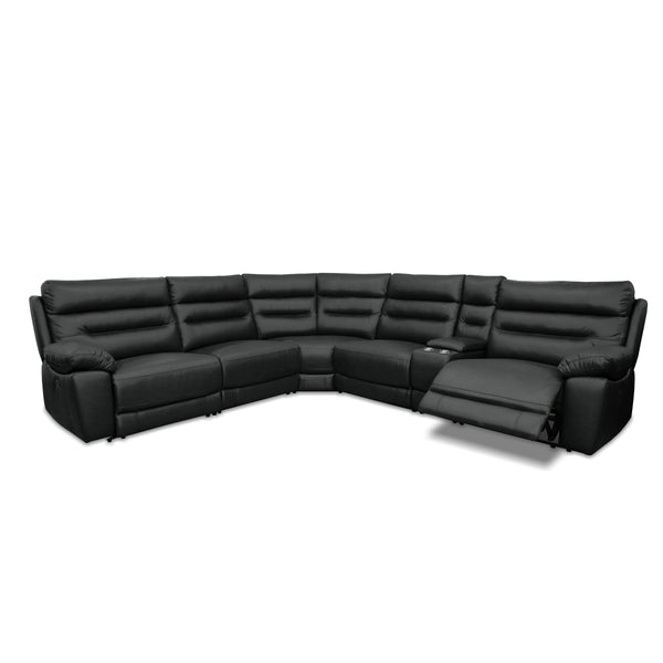 Primo International Nel Power Reclining Leather 6 pc Sectional U875111433MPR0/U875111433MPL0/U875111433STXW/U875111433STXS/U875111433MOXR/U875111433MOXR IMAGE 1