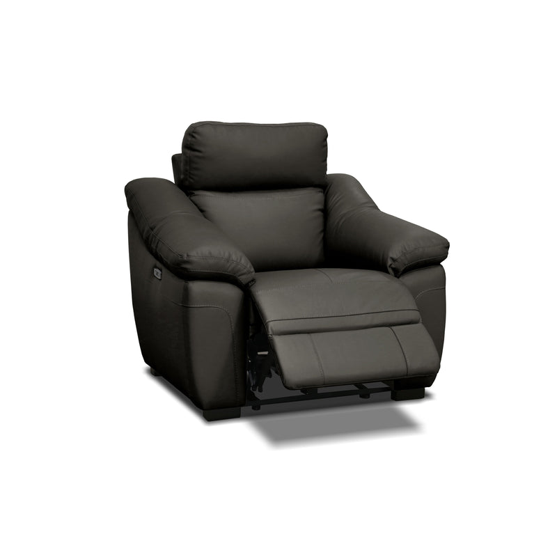 Primo International Seth Power Leather Match Recliner U882111443MPCH IMAGE 3