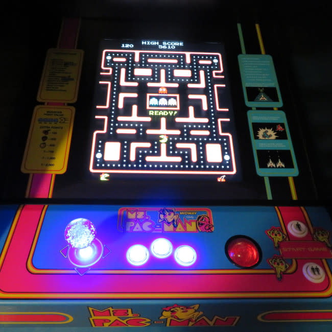 Upright Arcade 60 Game Ms Pacman 20" Screen