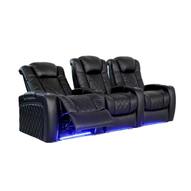 The Finley Home Theater Chair With Italian Leather